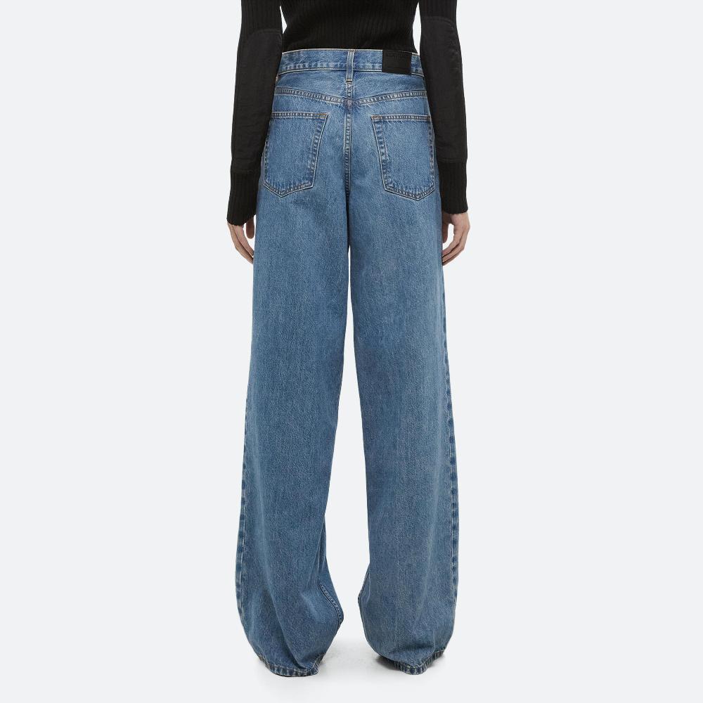 Helmut Lang Double-Pleated Jeans Archive Blue