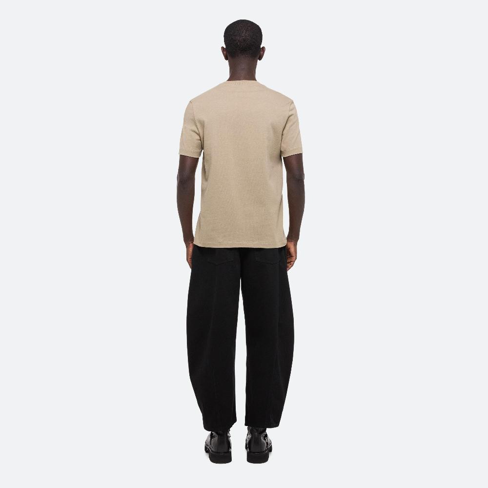 Helmut Lang Embossed Logo Tee Khaki