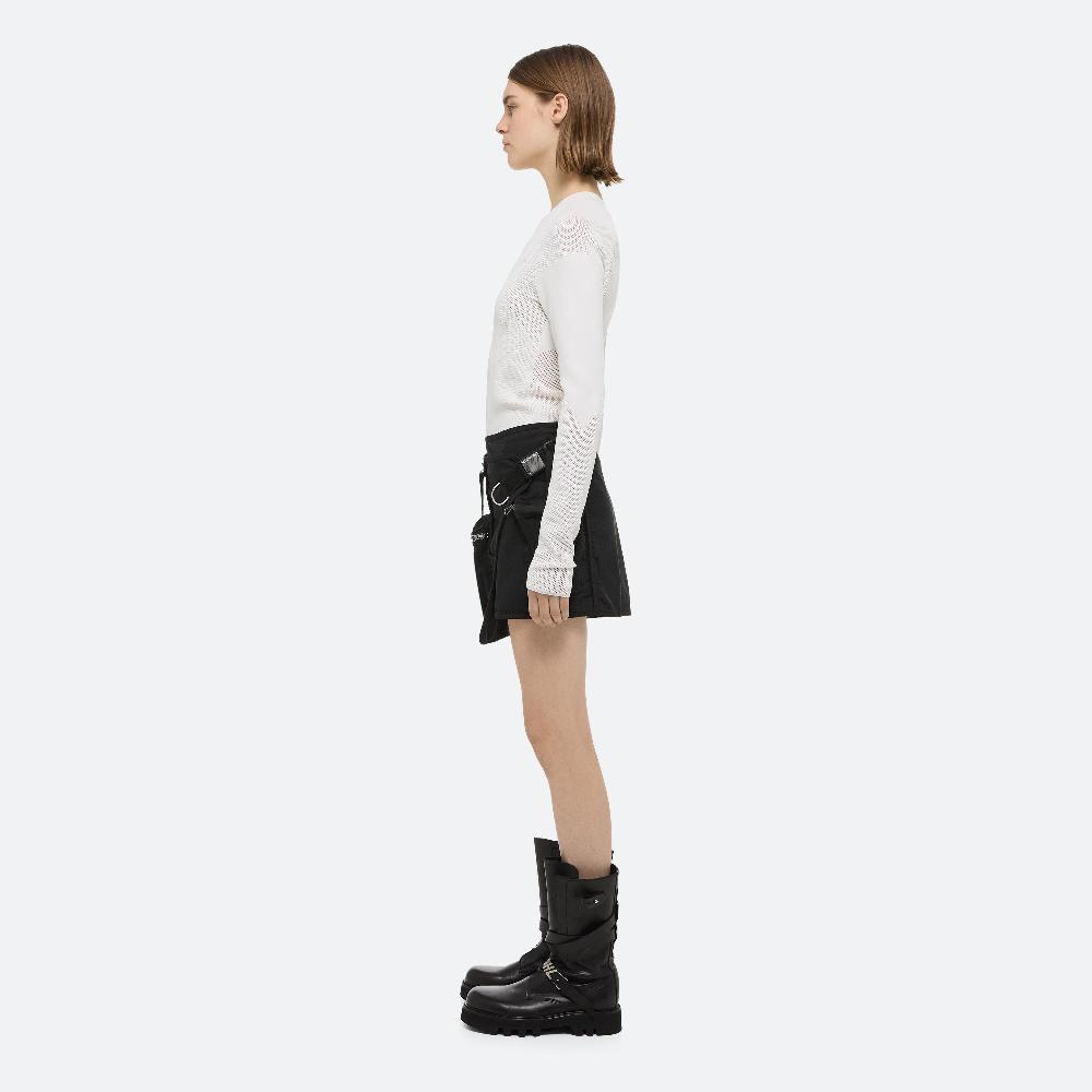 Helmut Lang Field Mini Skirt Black