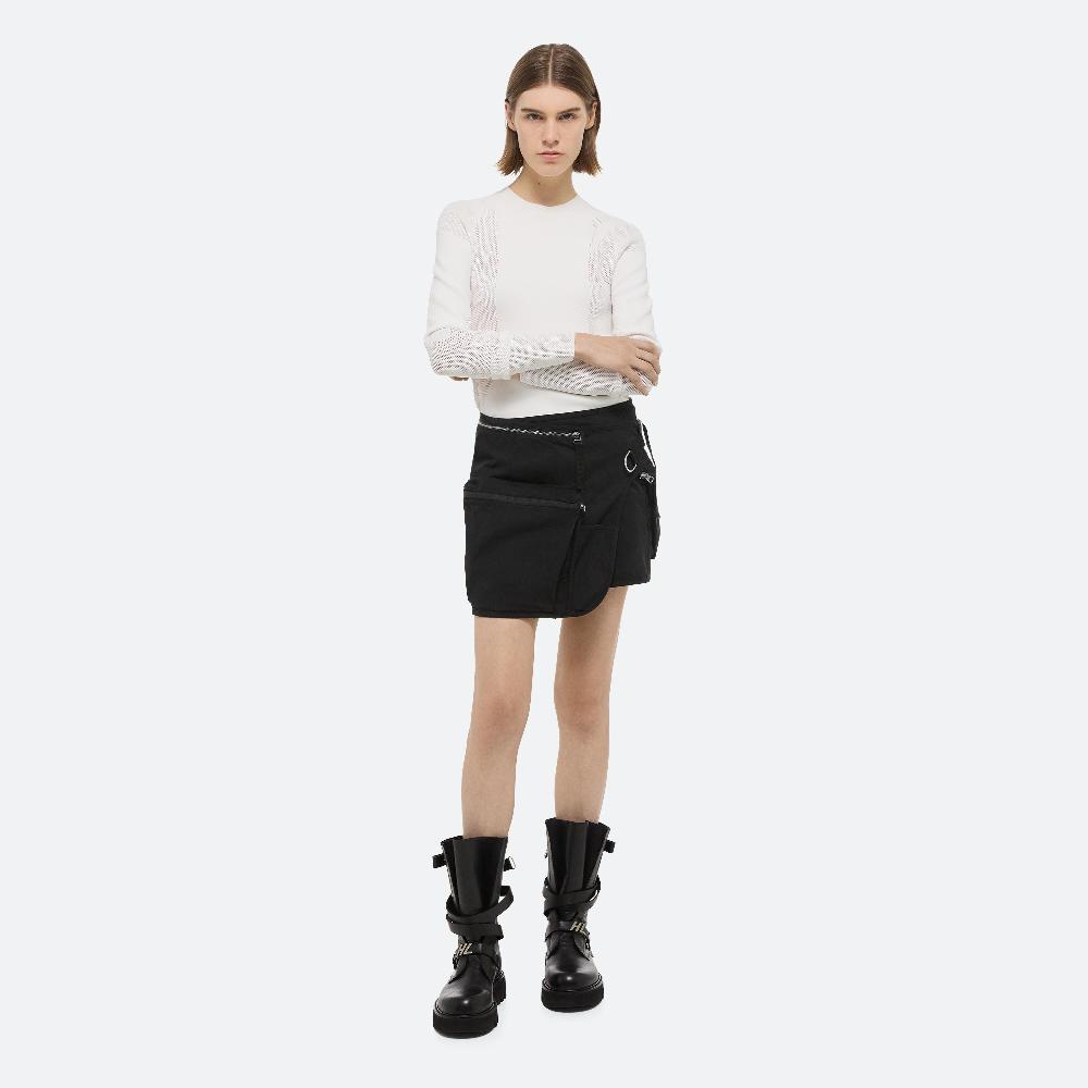 helmut lang Field Mini Skirt black