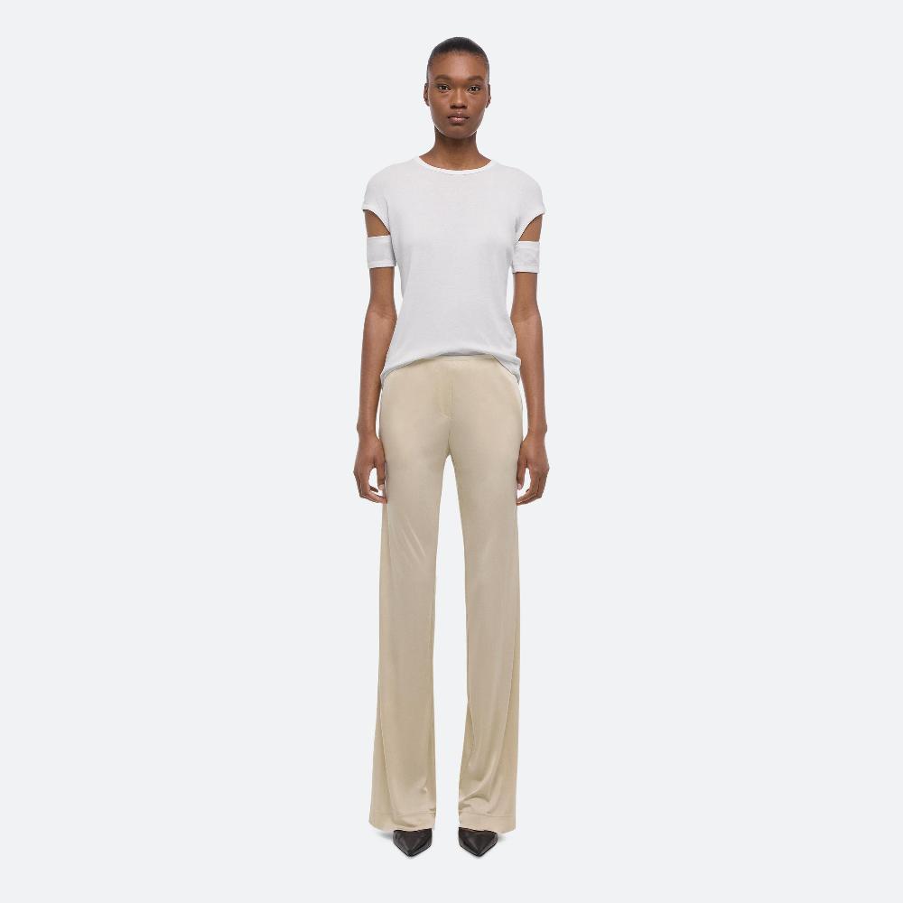 Helmut Lang Fluid Car Trousers Warm Sand