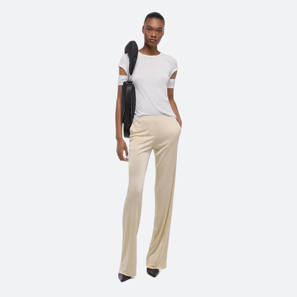 helmut lang Fluid Car Trousers warm sand