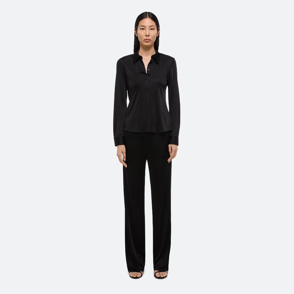 Helmut Lang Fluid Slim Shirt Black
