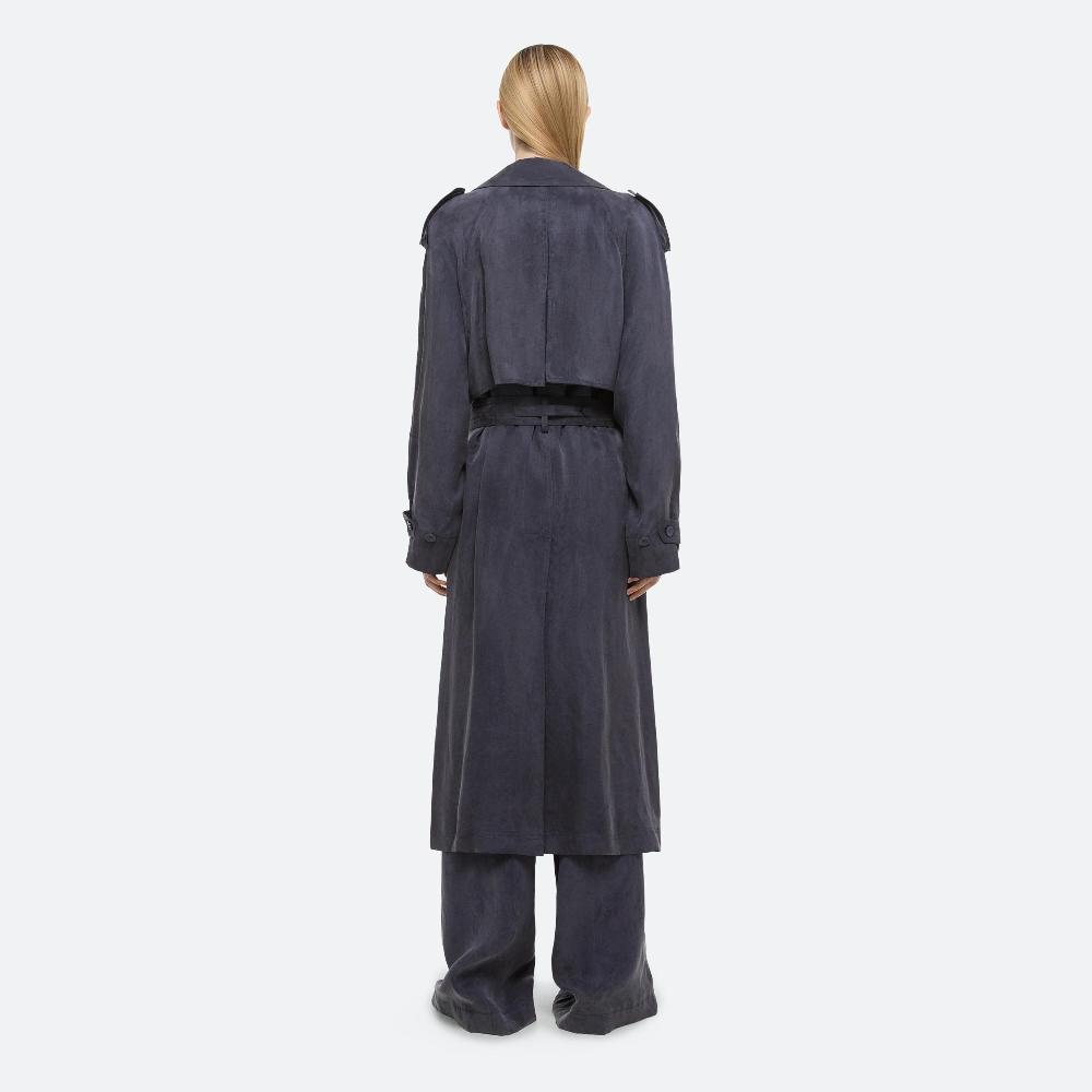 Helmut Lang Fluid Trench Indigo