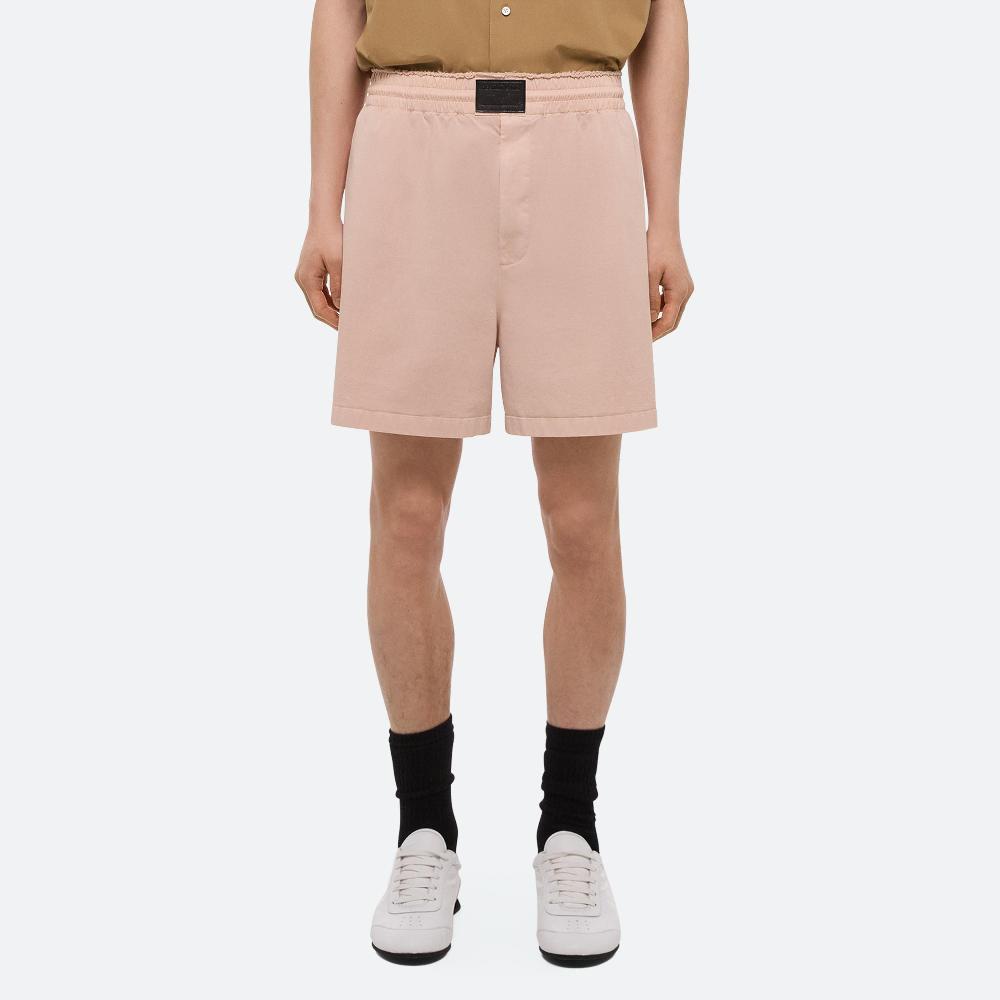 Helmut Lang Garment-Dyed Shorts Salmon