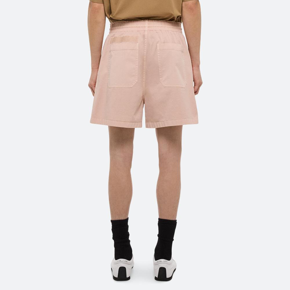 Helmut Lang Garment-Dyed Shorts Salmon