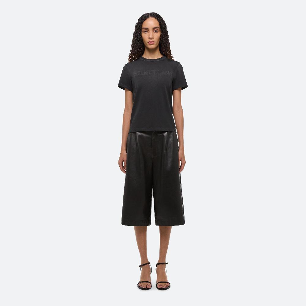 helmut lang Garment-Dyed Slim Tee black
