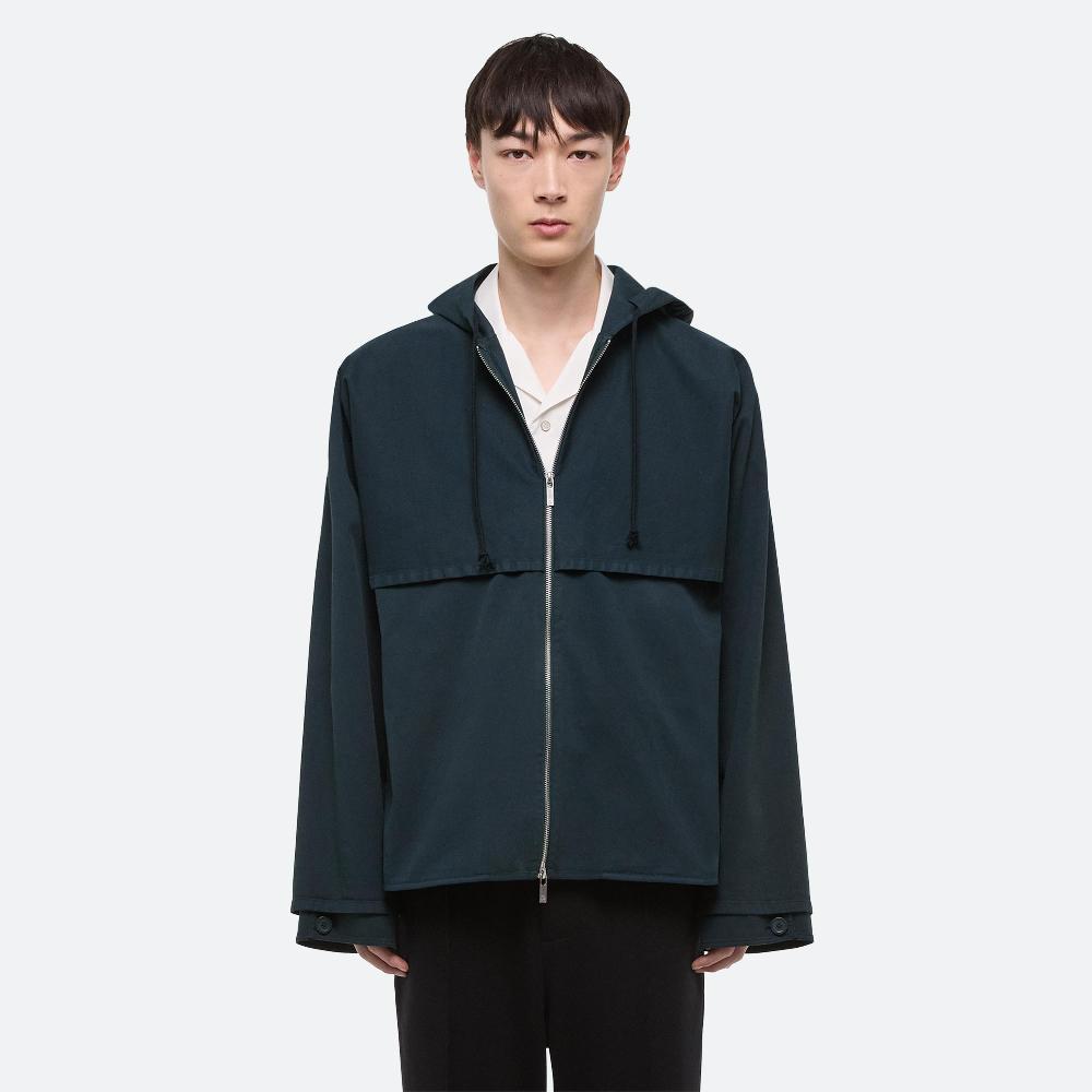 Helmut Lang Garment-Dyed Windbreaker Pine