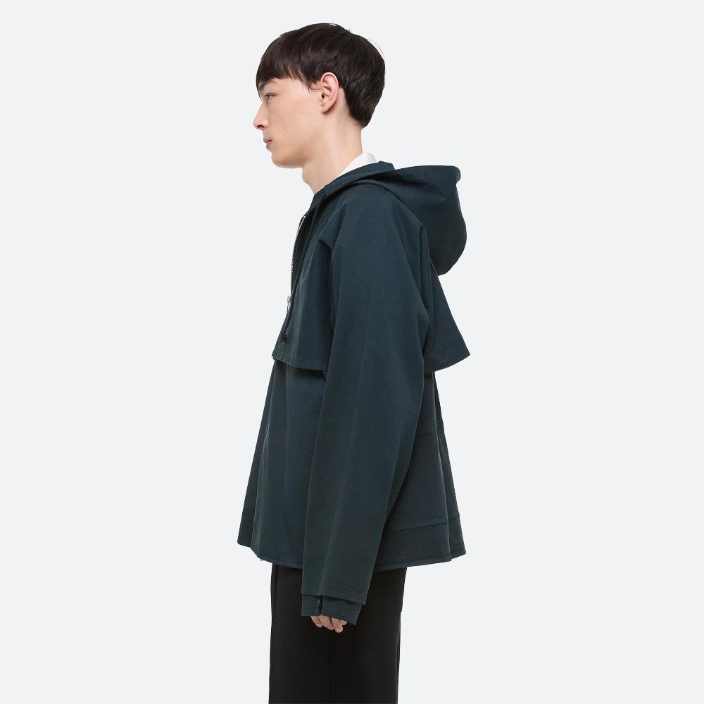 Helmut Lang Garment-Dyed Windbreaker Pine