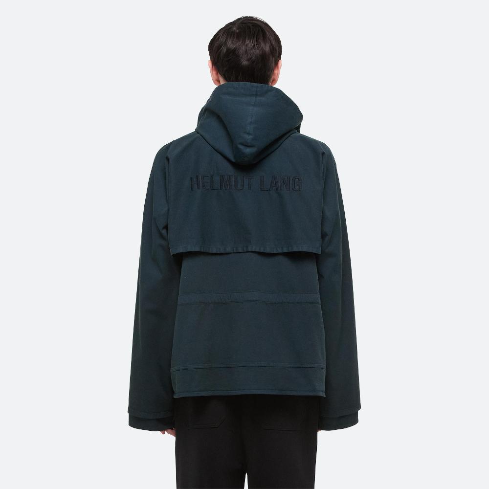 Helmut Lang Garment-Dyed Windbreaker Pine