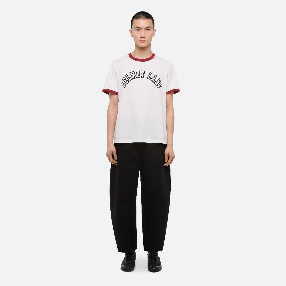 Helmut Lang HL Prep Tee White/red