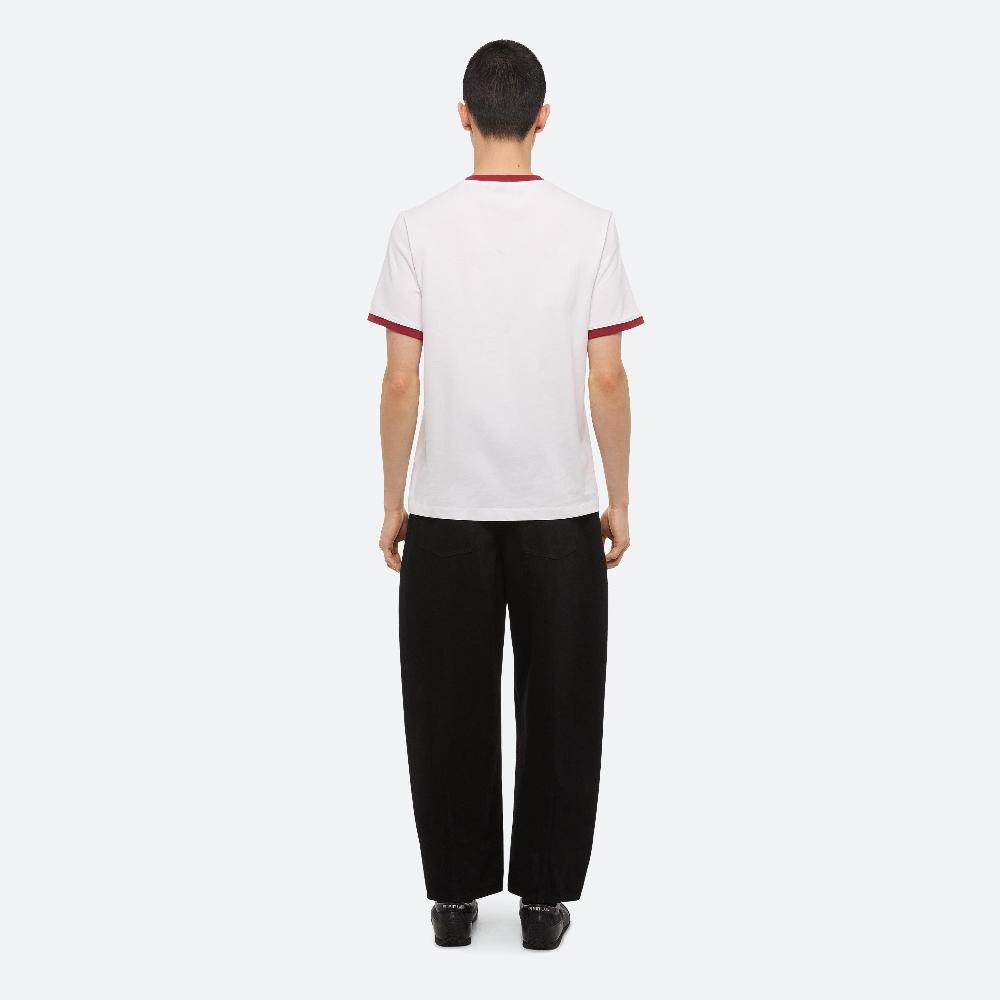 Helmut Lang HL Prep Tee White/red