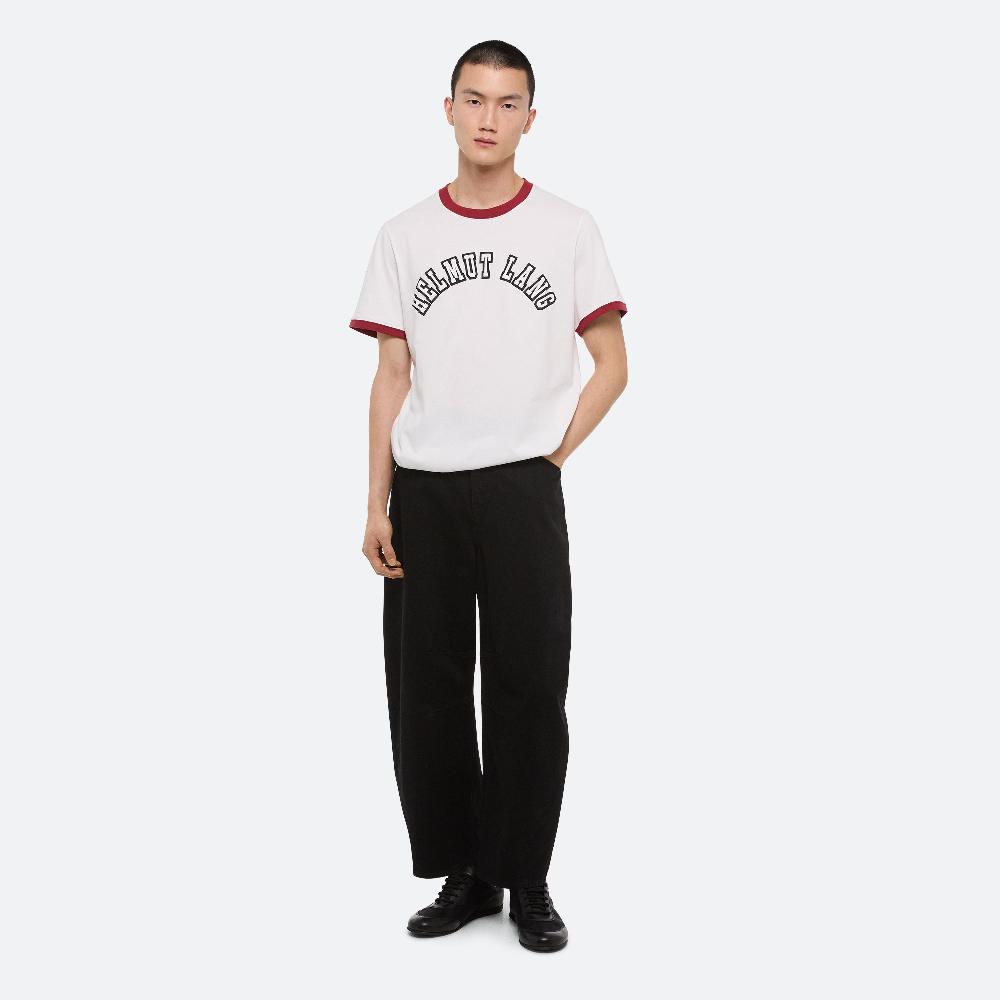 helmut lang HL Prep Tee white/red