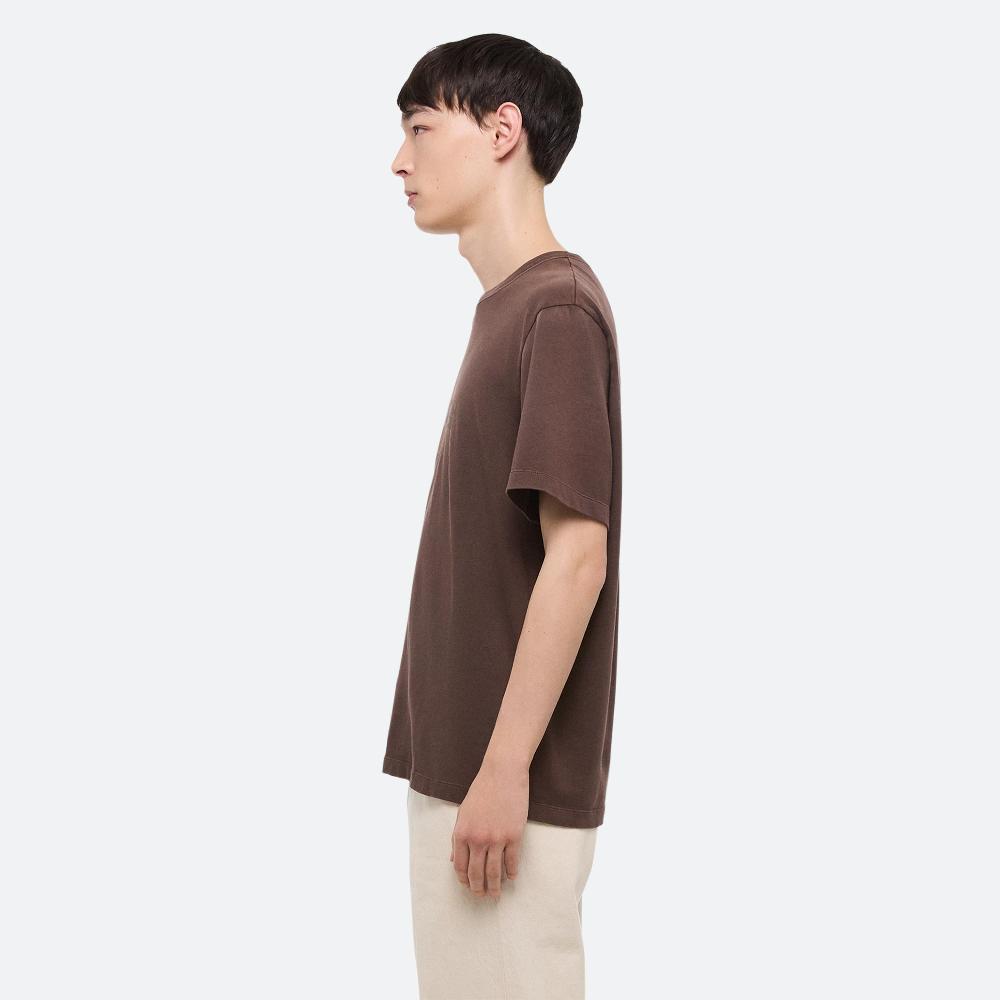 Helmut Lang Laser Logo Tee Espresso