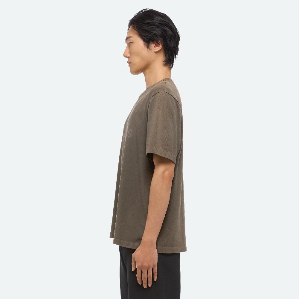 Helmut Lang Laser Logo Tee Moss