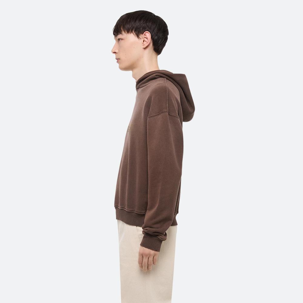 Helmut Lang Laser Studio Hoodie Espresso