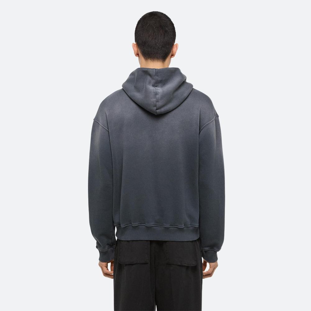 Helmut Lang Laser Studio Hoodie Steel Grey