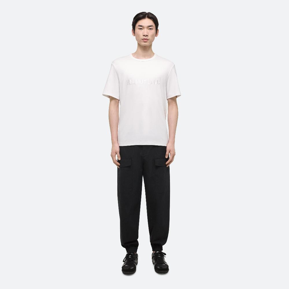 Helmut Lang Logo Tee White