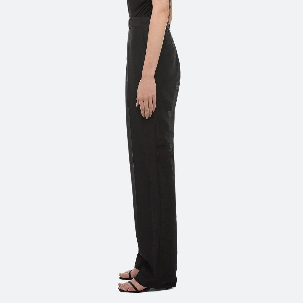 Helmut Lang Organza Car Trousers Black