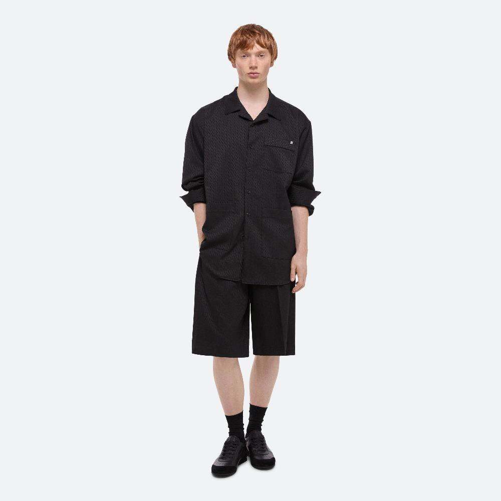 helmut lang Oversized PJ Shirt black/black
