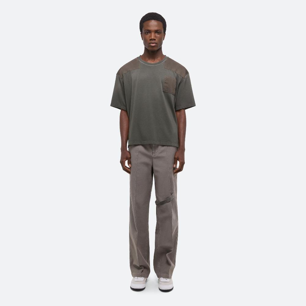 Helmut Lang Patch Tee Moss