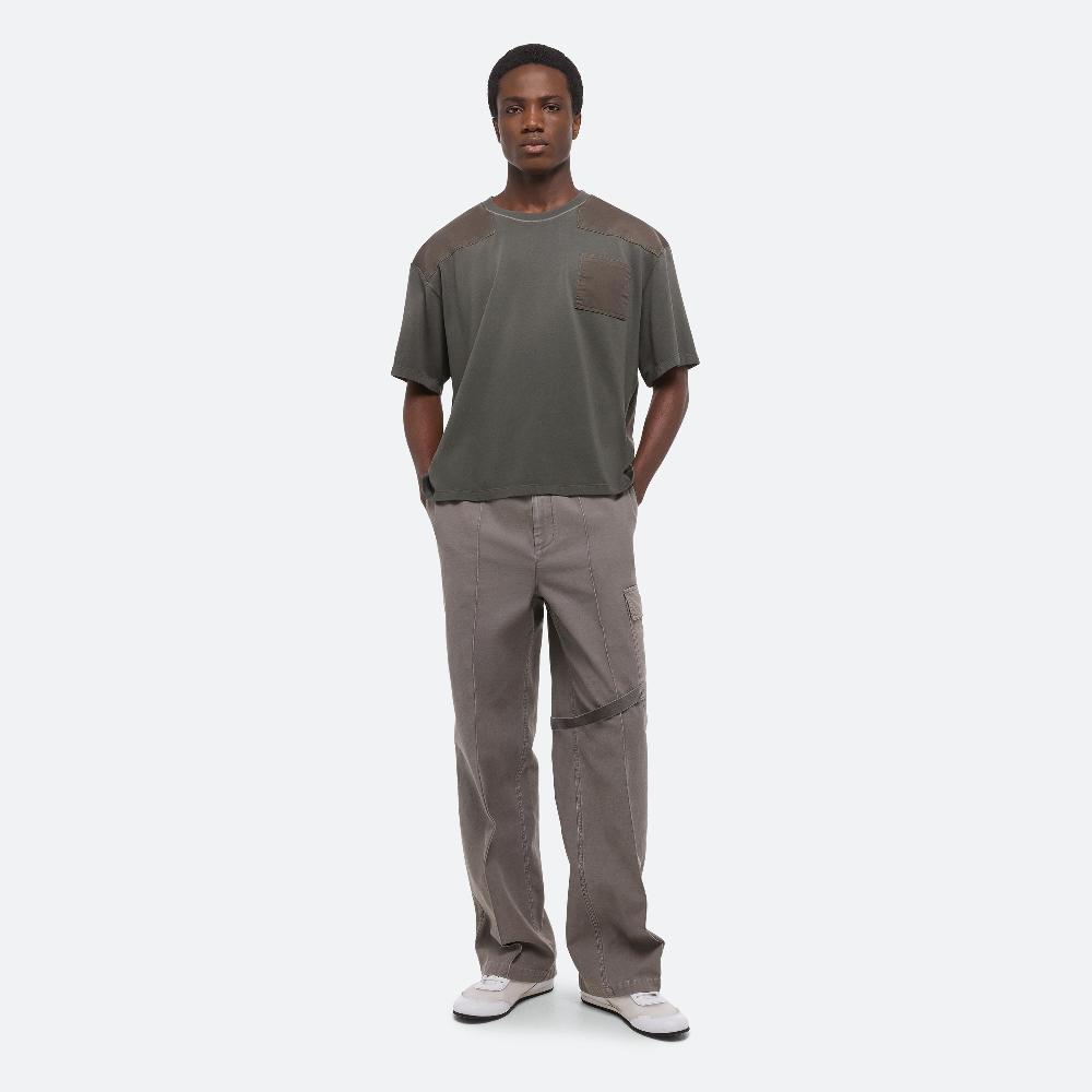 helmut lang Patch Tee moss