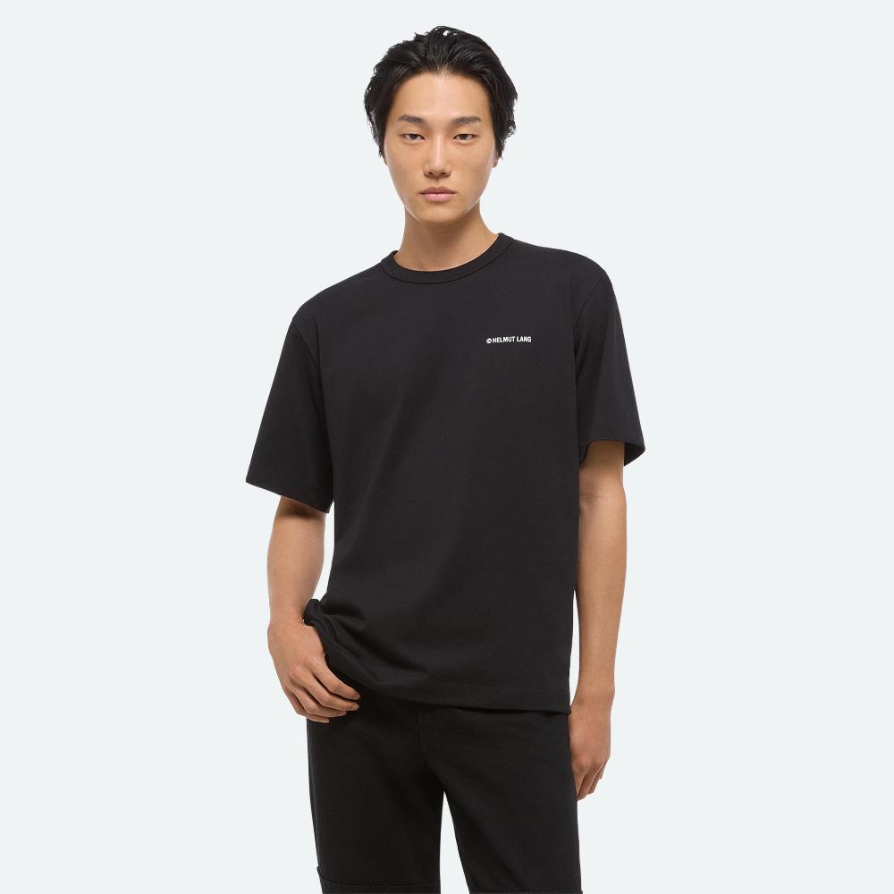 Helmut Lang Plastic Tee Black