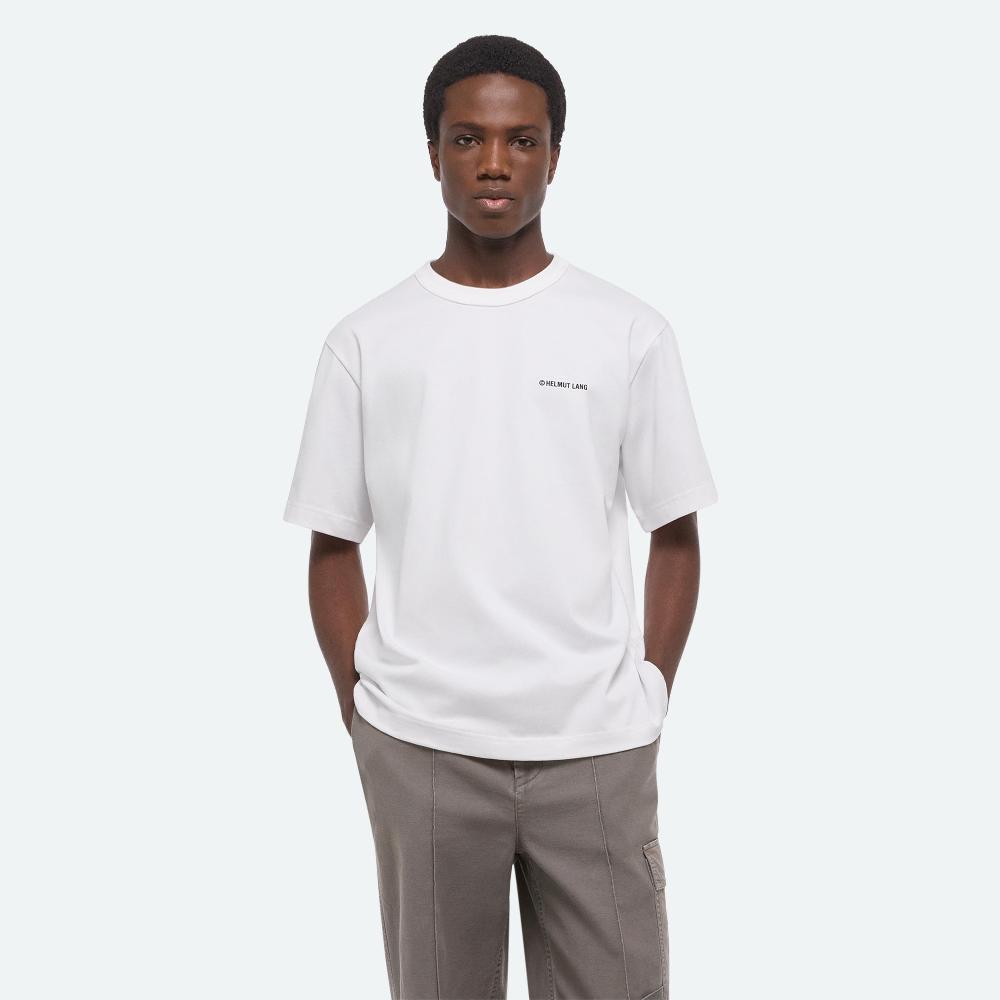 Helmut Lang Plastic Tee White