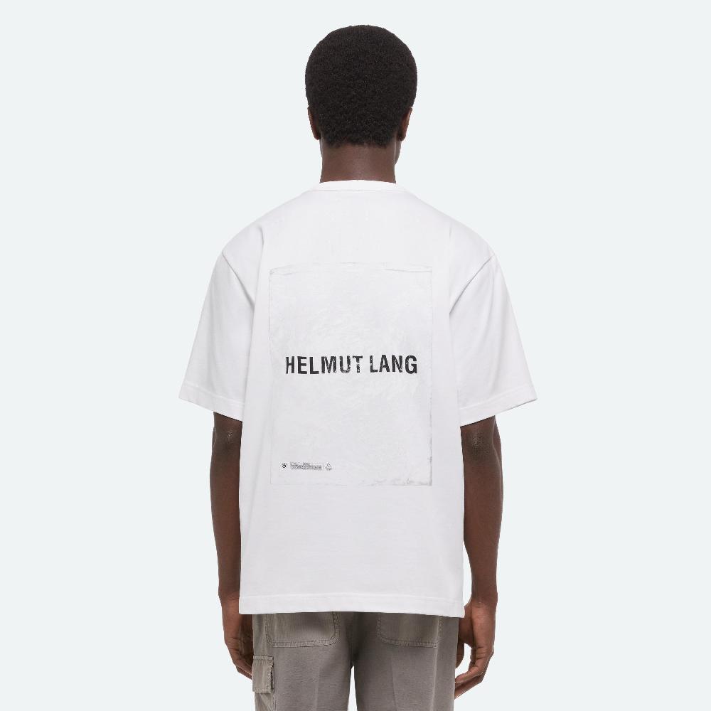 helmut lang Plastic Tee white