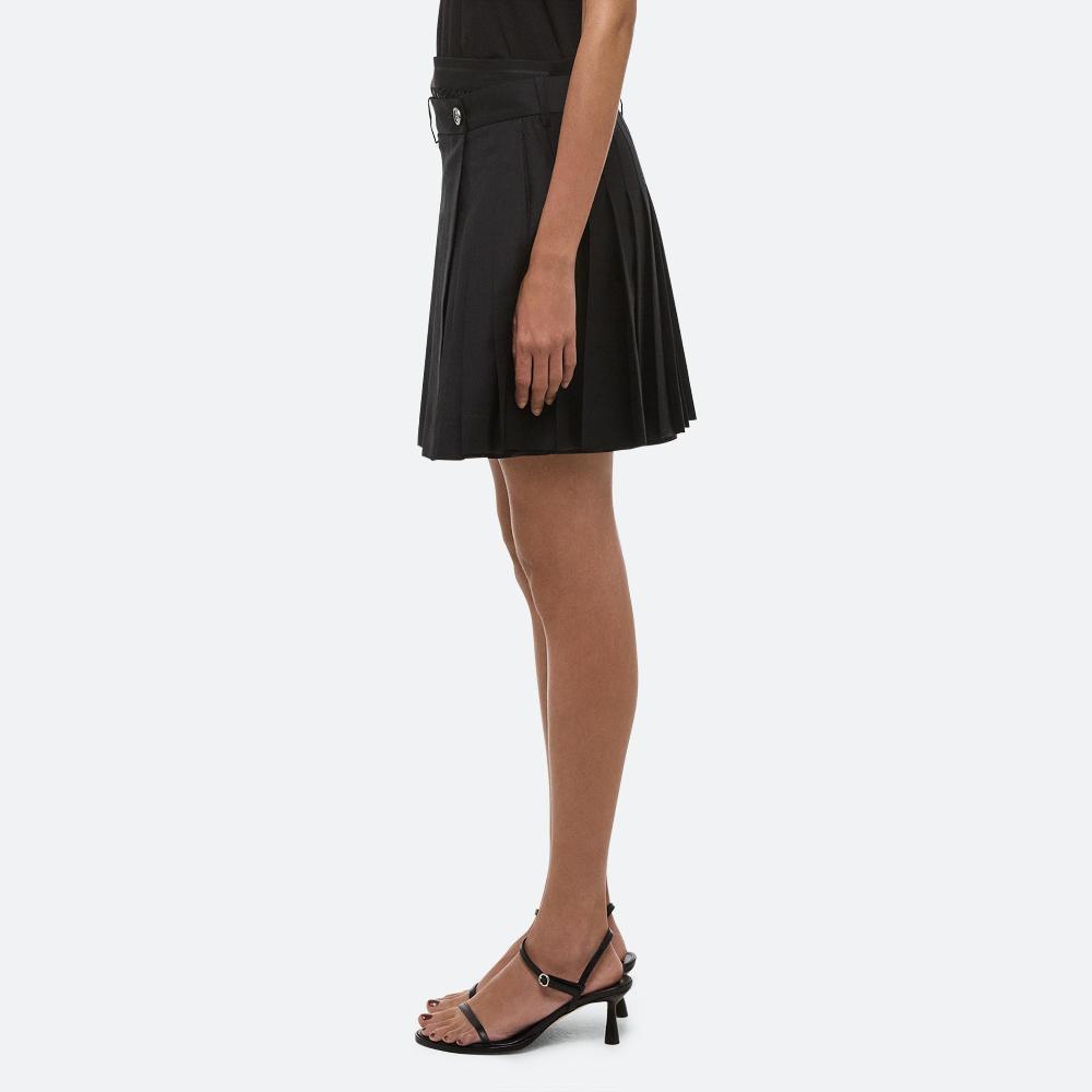 Helmut Lang Pleated Skort Black