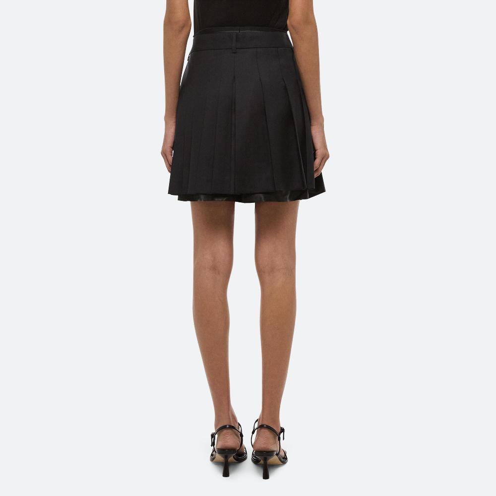 Helmut Lang Pleated Skort Black