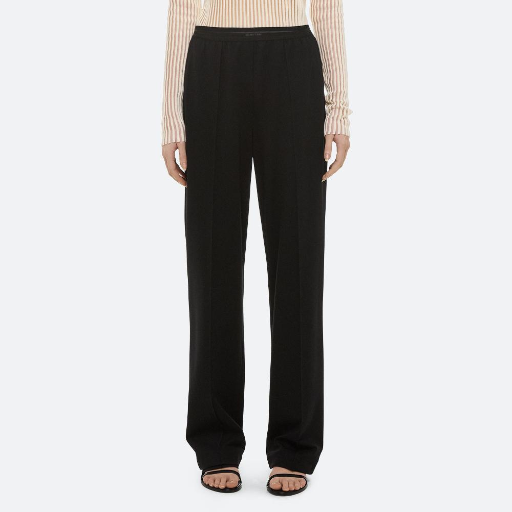 Helmut Lang Ponte Car Trousers Black