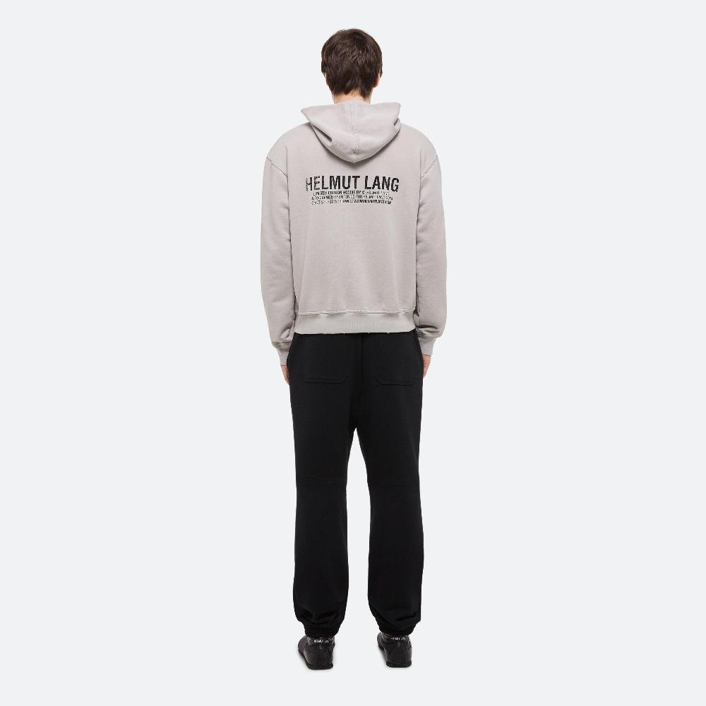 Helmut Lang Postcard Hoodie: Brooklyn Grey