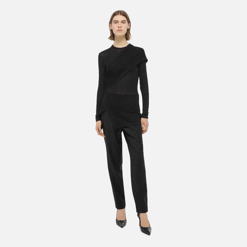helmut lang Protection Crewneck Top black