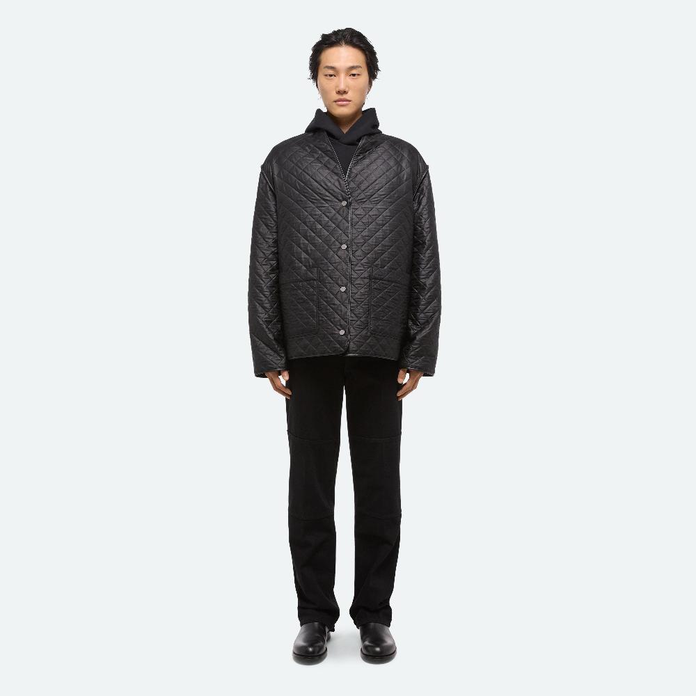 Helmut Lang Quilted Overshirt Black