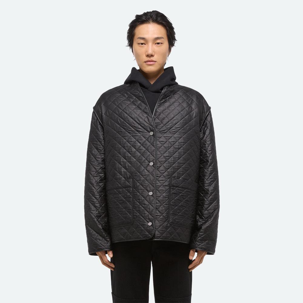 Helmut Lang Quilted Overshirt Black