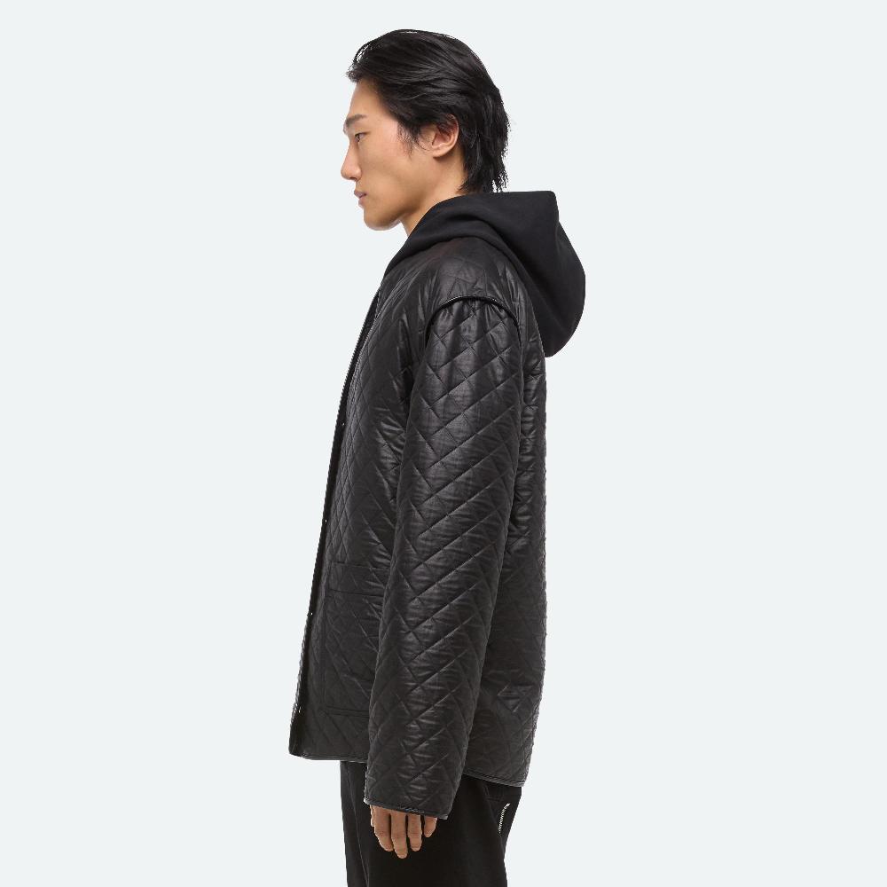Helmut Lang Quilted Overshirt Black