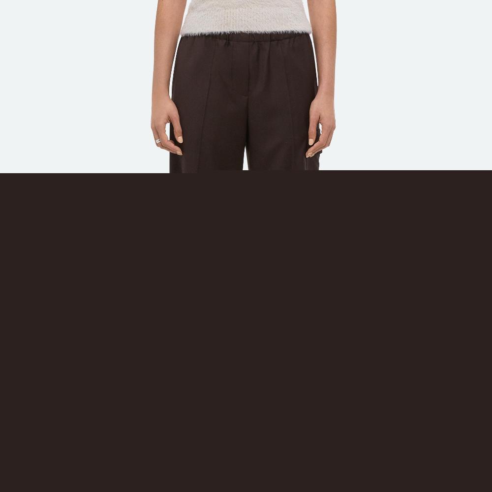 Helmut Lang Relaxed Cargo Trousers Dark Chocolate
