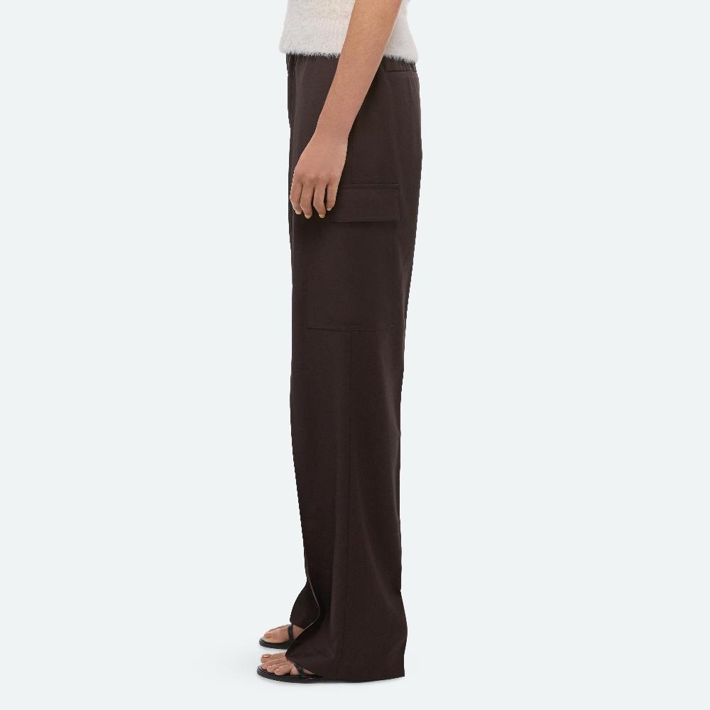 Helmut Lang Relaxed Cargo Trousers Dark Chocolate