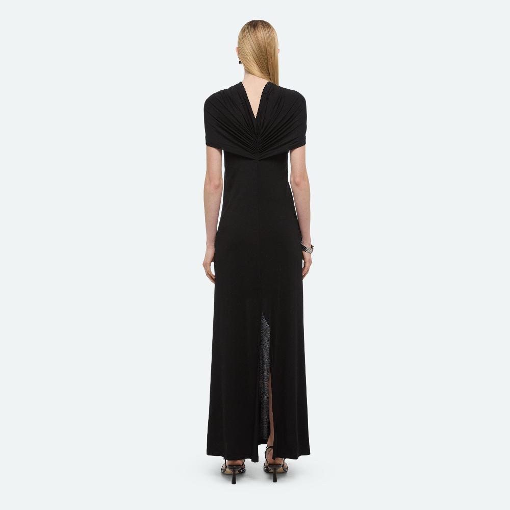Helmut Lang Sash Maxi Dress Black