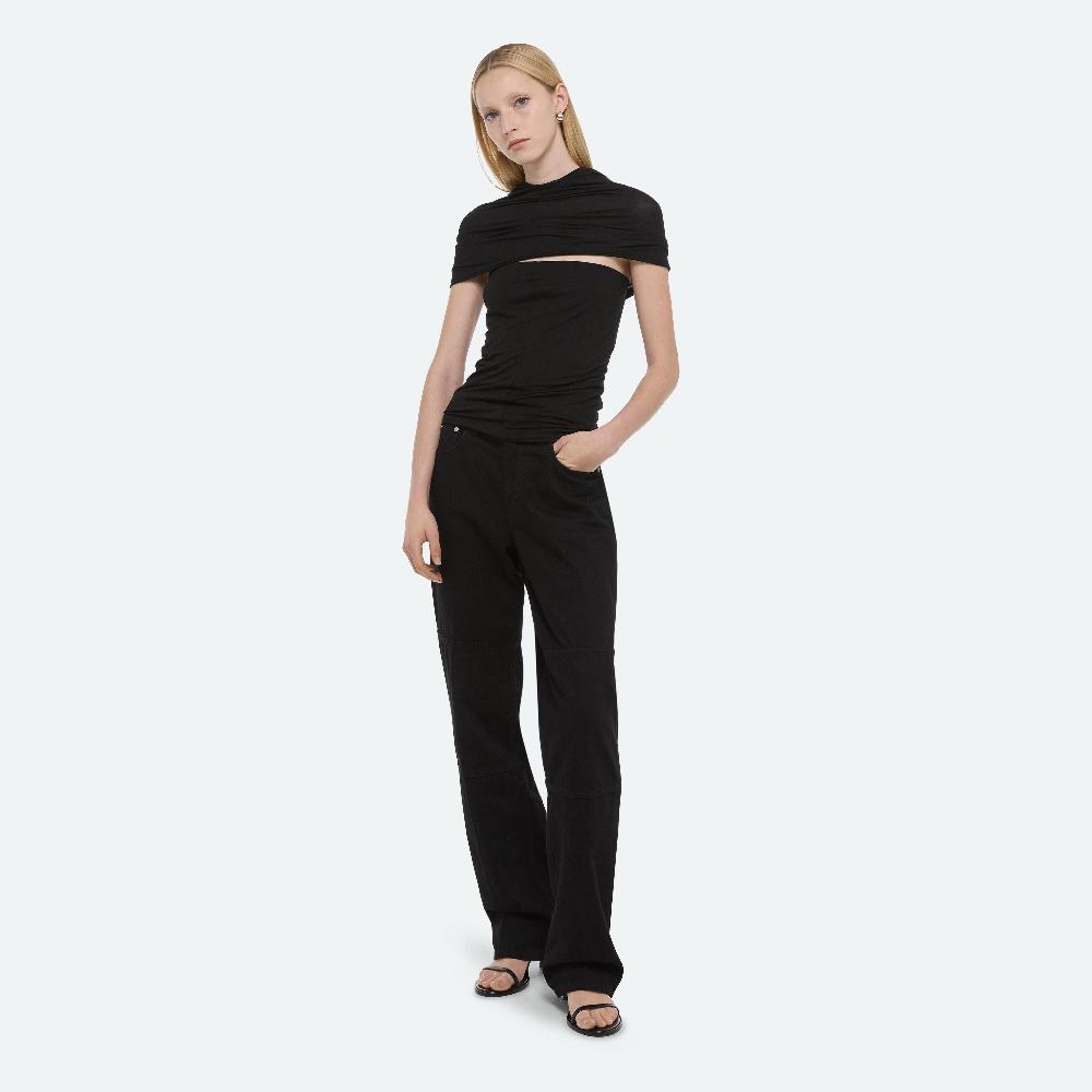 helmut lang Sash Top black