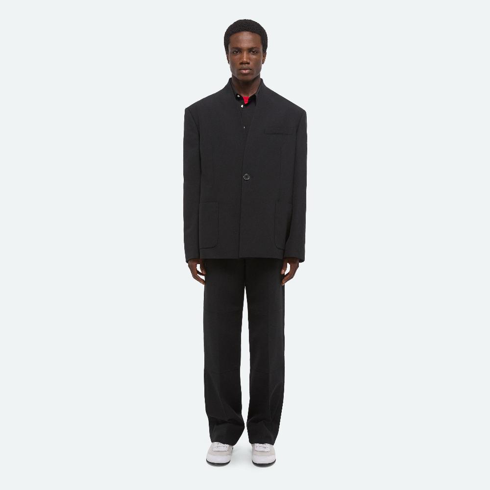 Helmut Lang Shawl Driver Blazer Black