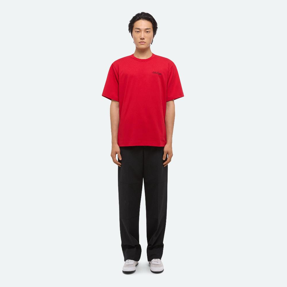 Helmut Lang Sketch Tee Deep Red