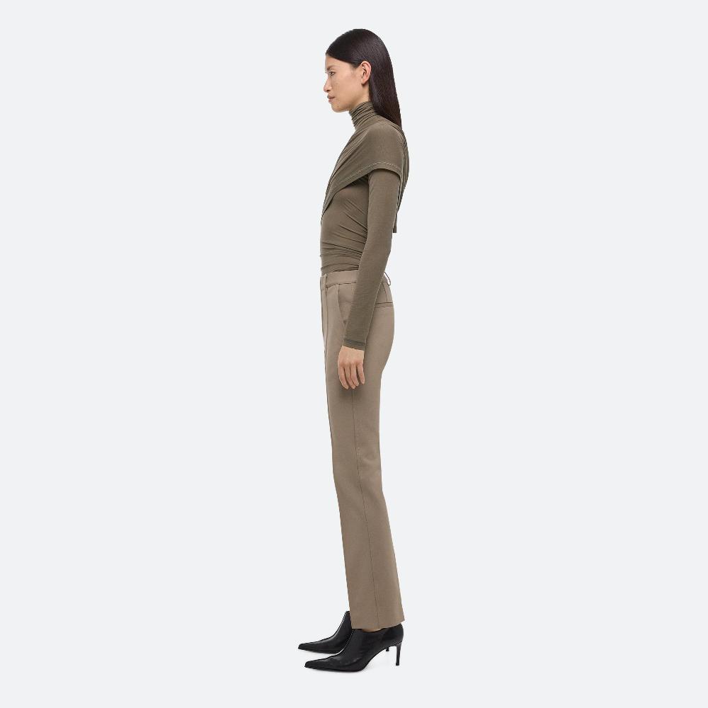 Helmut Lang Slim Zip Pants Taupe