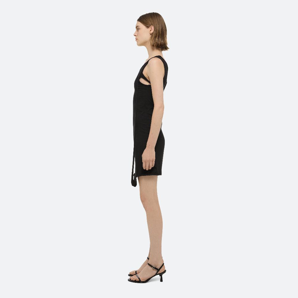 Helmut Lang Strap Dress Black