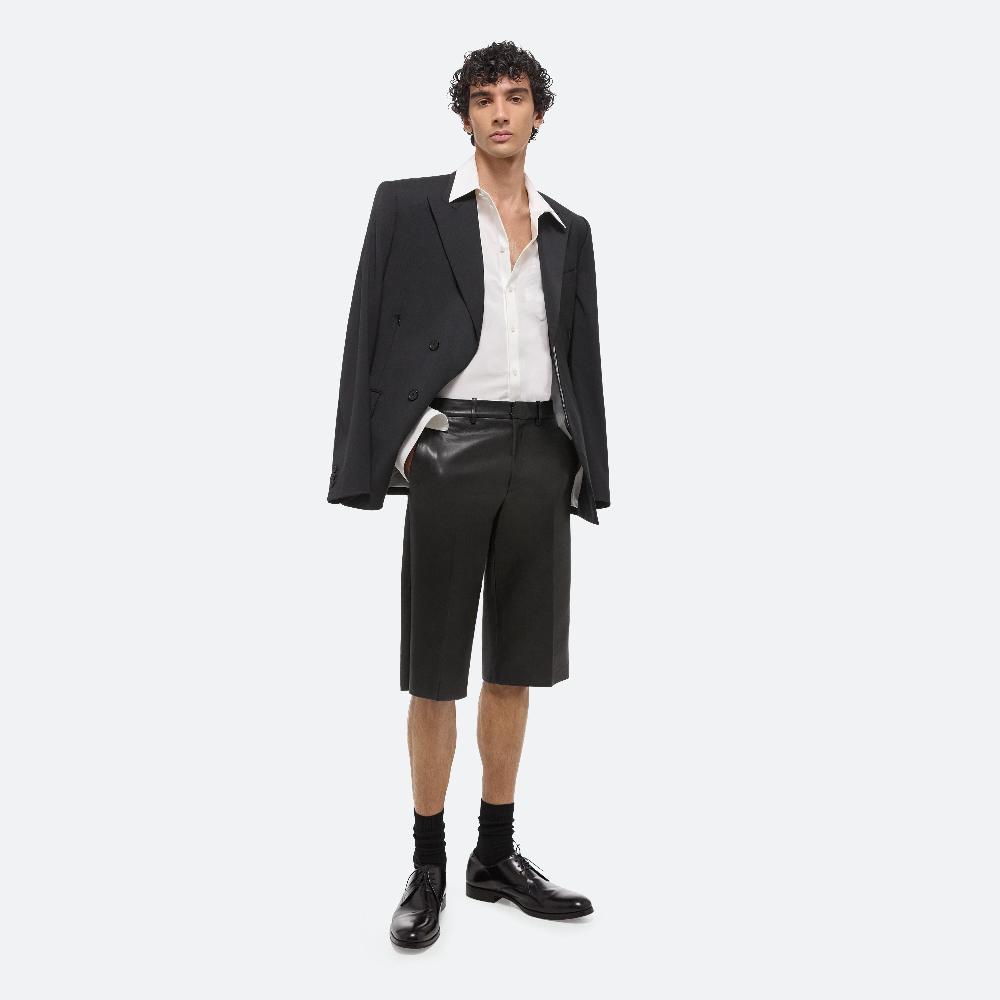 helmut lang Virgin Wool Car Blazer black