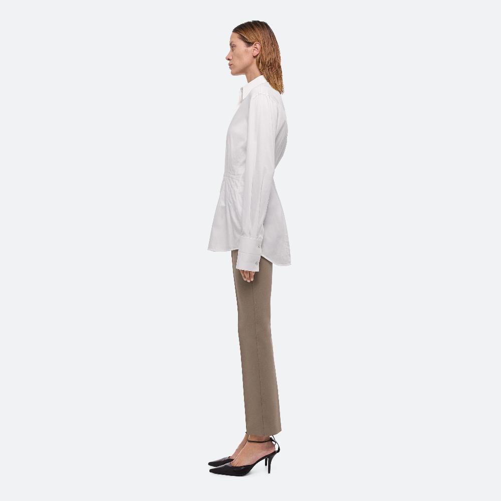 Helmut Lang Waisted Dart Shirt White