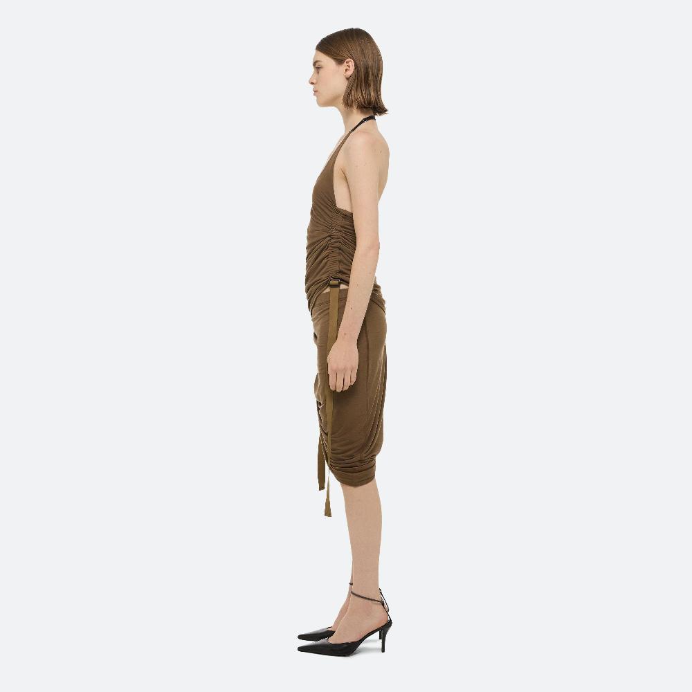Helmut Lang Wind Harness Top Cocoa