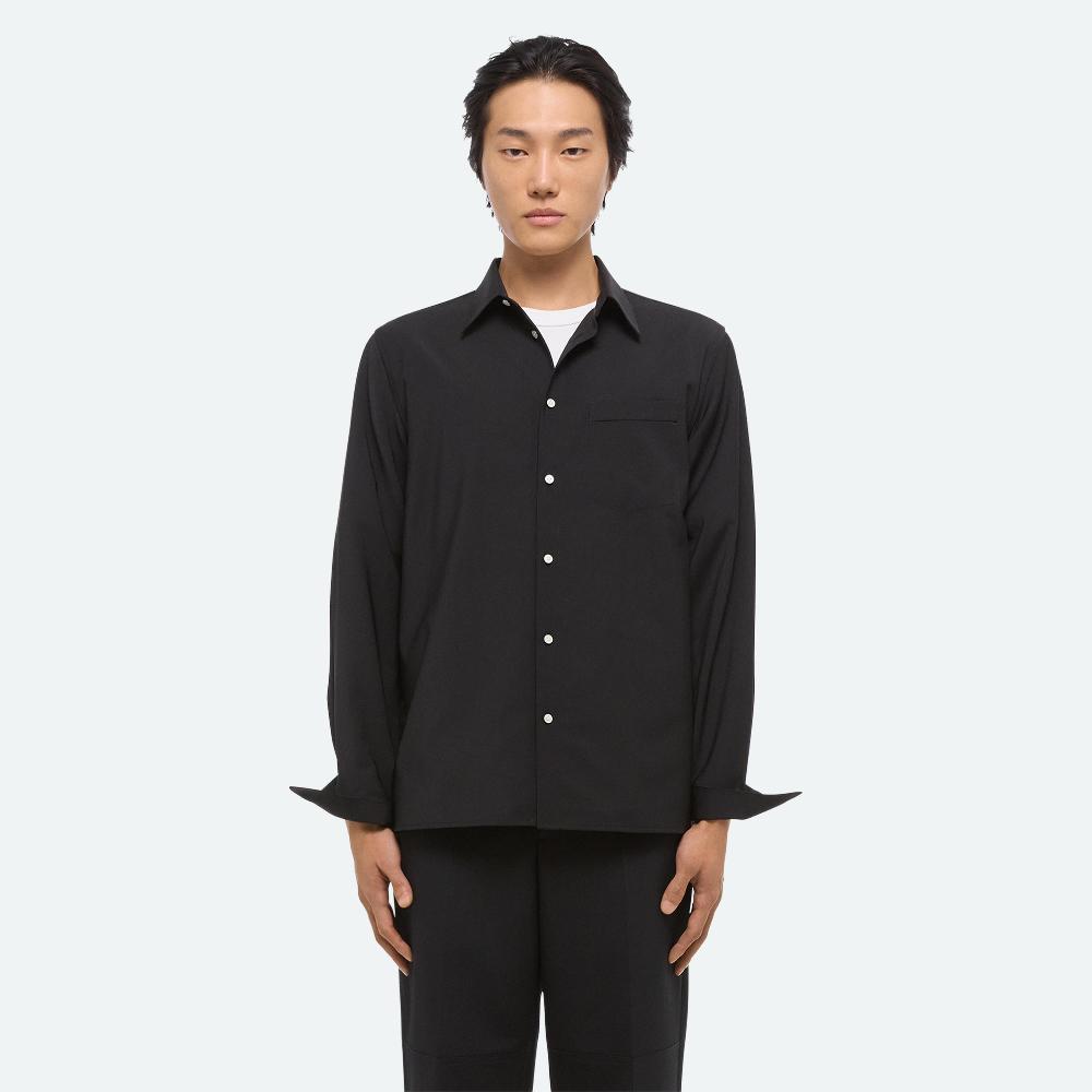 Helmut Lang Wool Classic Shirt Black