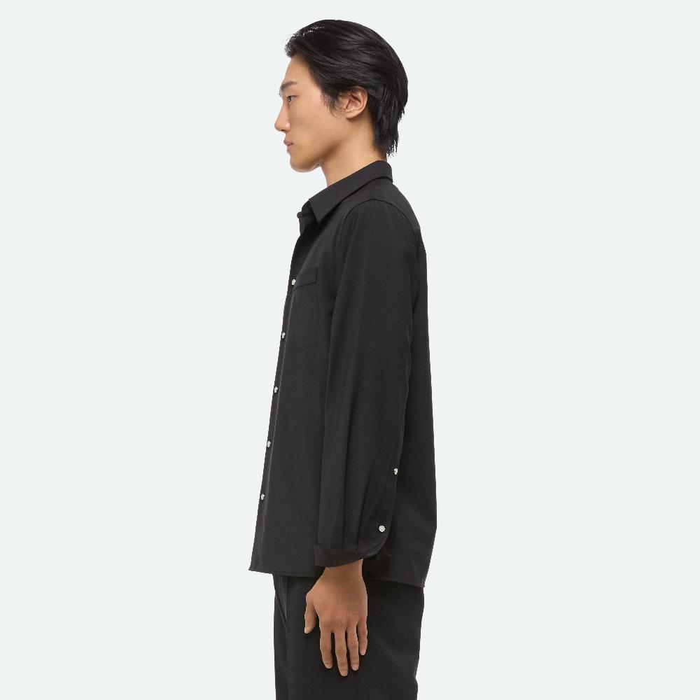 Helmut Lang Wool Classic Shirt Black